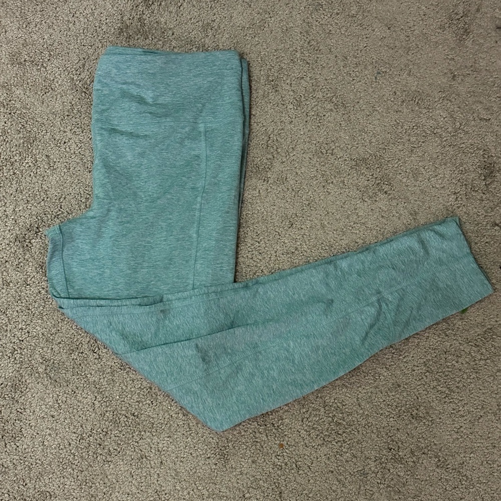 womens M Light blue leggings #leggings